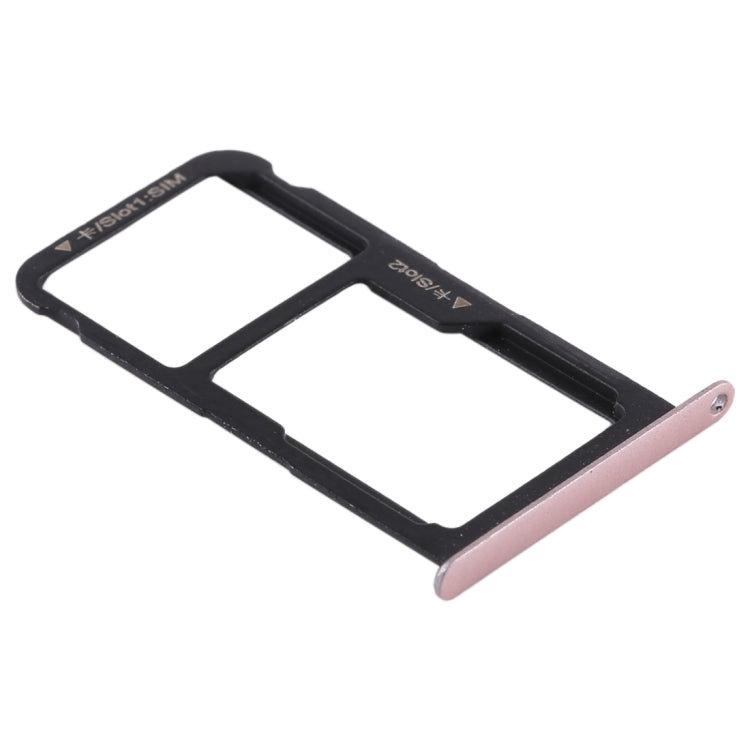 SIM Card Tray + SIM Card Tray / Micro SD Card for Huawei P9 Lite(Pink) by buy2fix