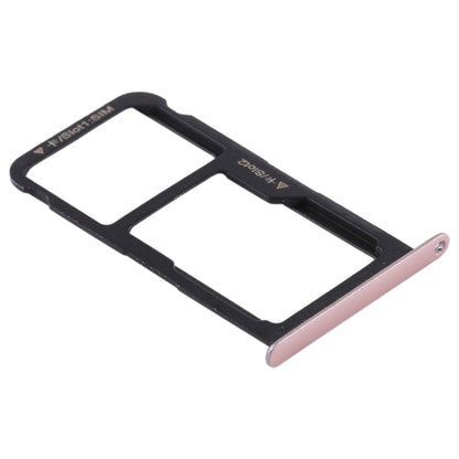 SIM Card Tray + SIM Card Tray / Micro SD Card for Huawei P9 Lite(Pink) by buy2fix