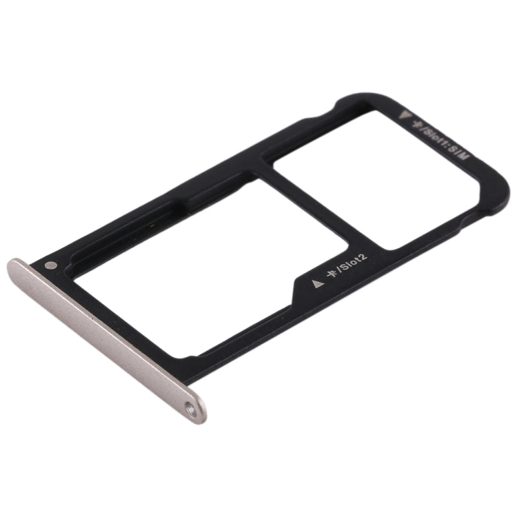 SIM Card Tray + SIM Card Tray / Micro SD Card for Huawei P9 Lite(Gold) - Card Socket by buy2fix | Online Shopping UK | buy2fix