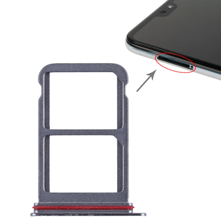 SIM Card Tray + SIM Card Tray for Huawei P20 Pro (Blue) by buy2fix