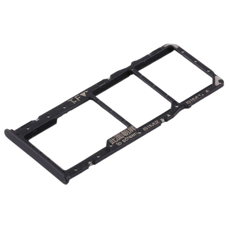 2 SIM Card Tray + Micro SD Card Tray for Huawei Enjoy 8 Plus(Black) by buy2fix