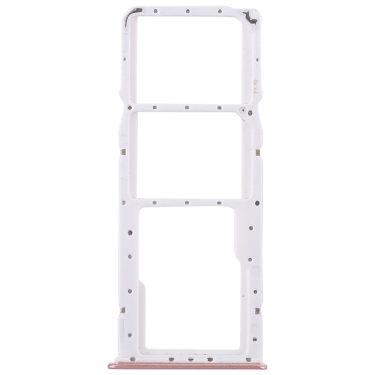 2 SIM Card Tray + Micro SD Card Tray for Huawei Enjoy 8 Plus(Pink) by buy2fix