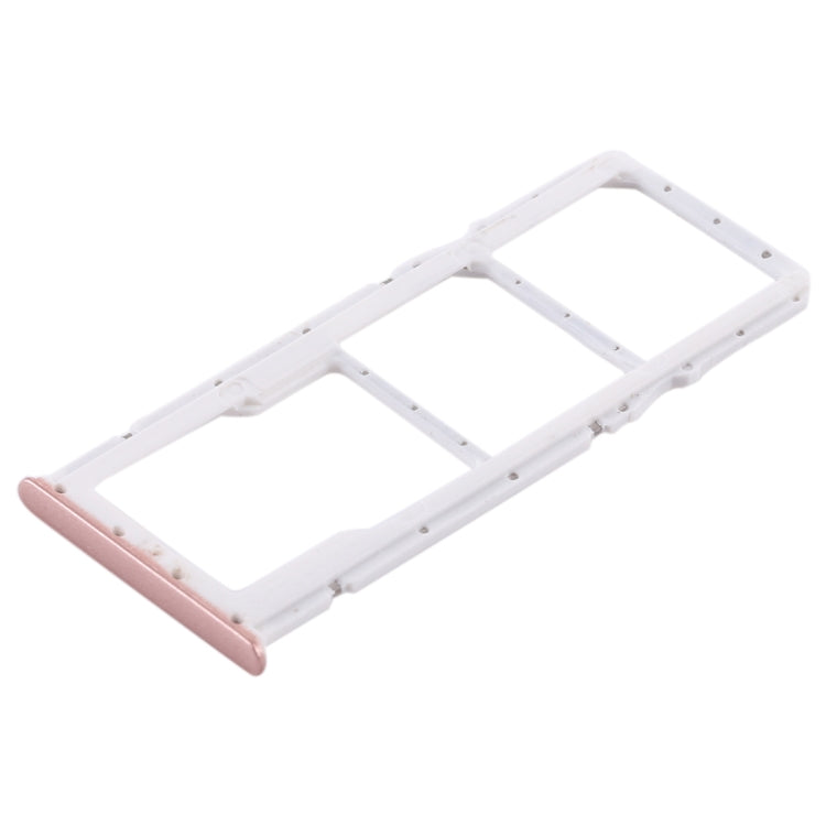2 SIM Card Tray + Micro SD Card Tray for Huawei Enjoy 8 Plus(Pink) by buy2fix