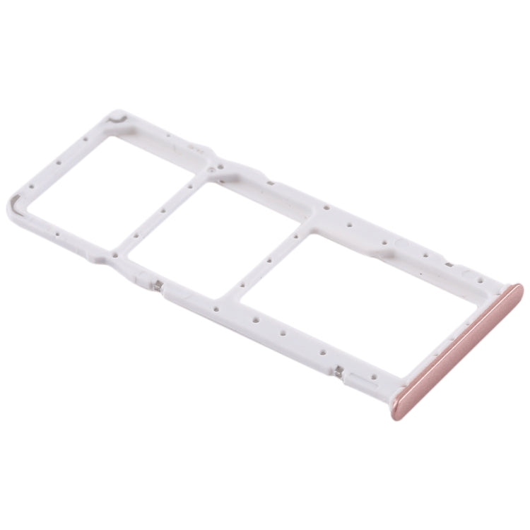2 SIM Card Tray + Micro SD Card Tray for Huawei Enjoy 8 Plus(Pink) by buy2fix