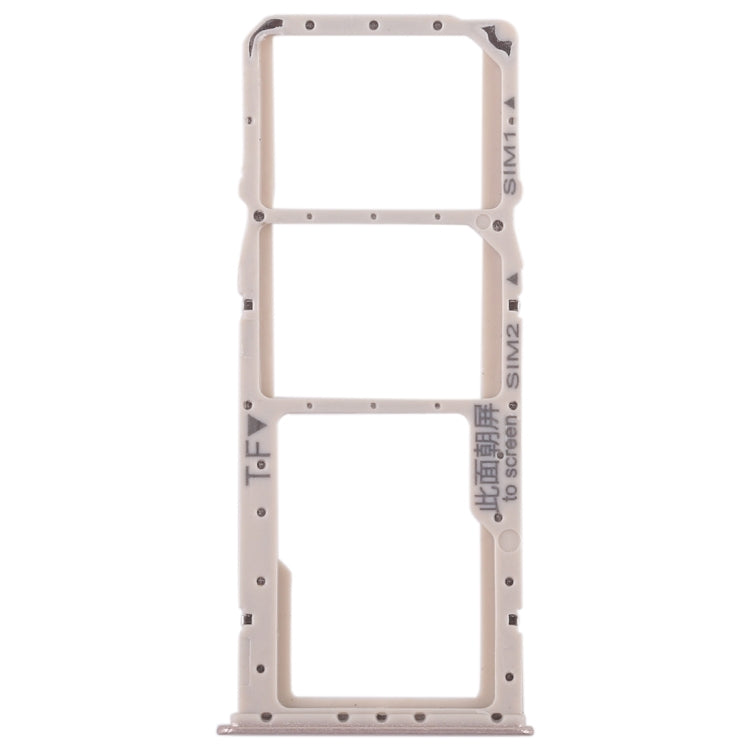 2 SIM Card Tray + Micro SD Card Tray for Huawei Enjoy 8 Plus(Gold) by buy2fix