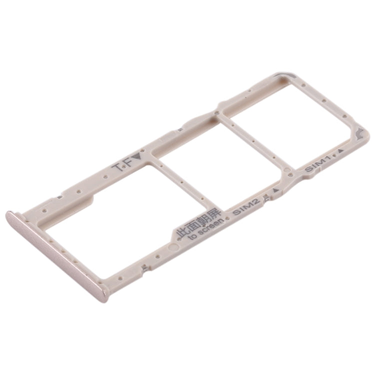 2 SIM Card Tray + Micro SD Card Tray for Huawei Enjoy 8 Plus(Gold) by buy2fix