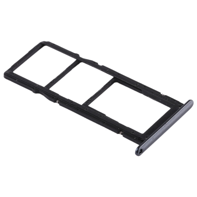 SIM Card Tray + SIM Card Tray + Micro SD Card for Huawei Honor 7A (Black) by buy2fix
