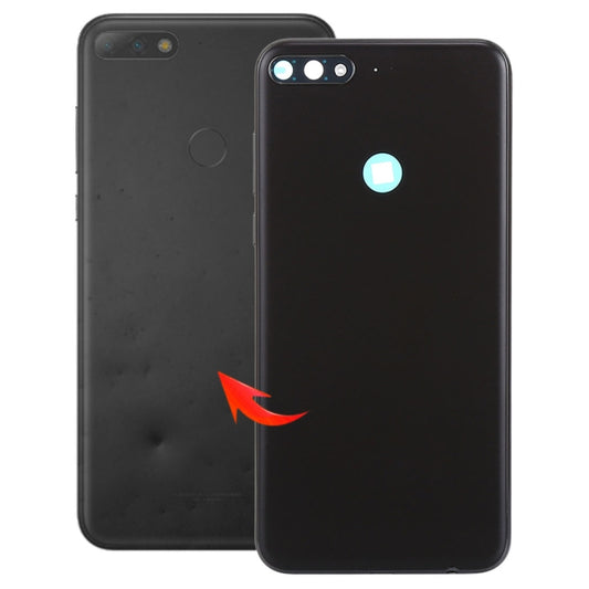 Back Cover with Side Keys for Huawei Enjoy 8(Black) - Back Cover by buy2fix | Online Shopping UK | buy2fix