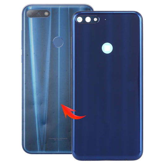 Back Cover with Side Keys for Huawei Enjoy 8(Blue) - Back Cover by buy2fix | Online Shopping UK | buy2fix