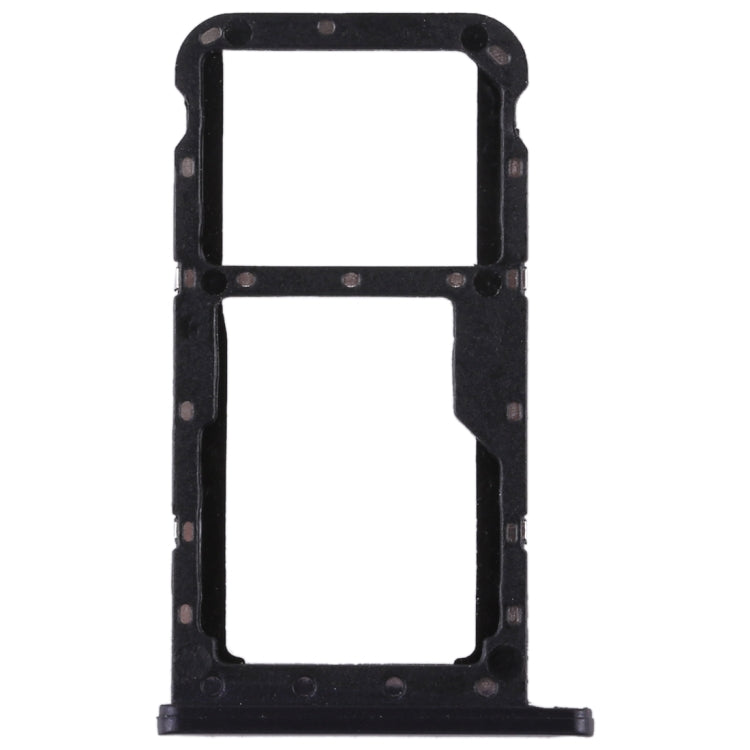 SIM Card Tray + SIM Card Tray / Micro SD Card for Huawei P20 Lite / Nova 3e (Black) by buy2fix