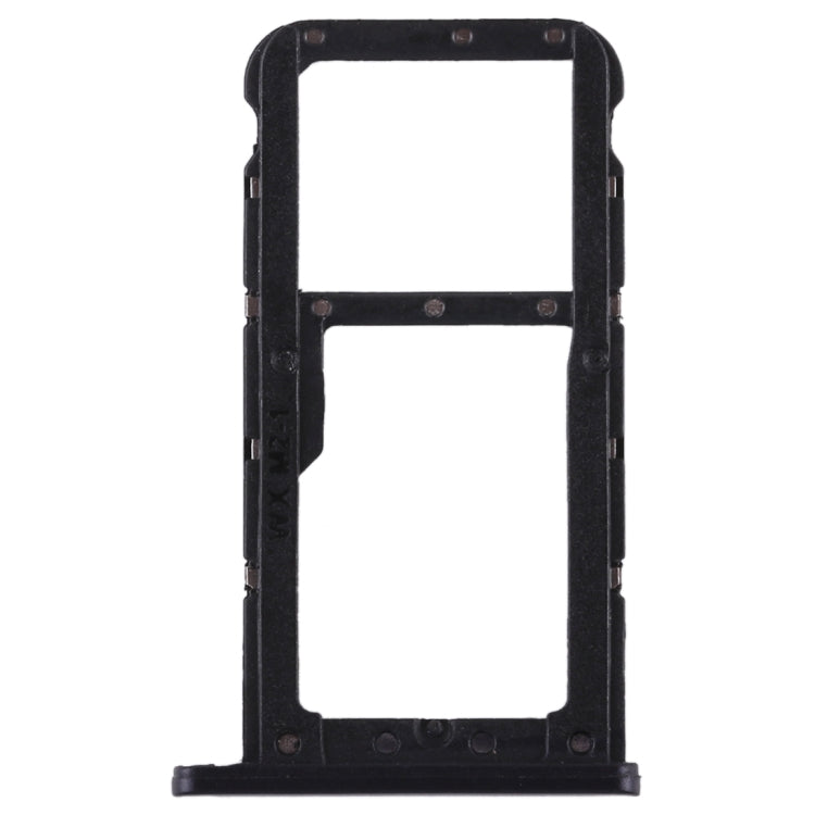 SIM Card Tray + SIM Card Tray / Micro SD Card for Huawei P20 Lite / Nova 3e (Black) by buy2fix
