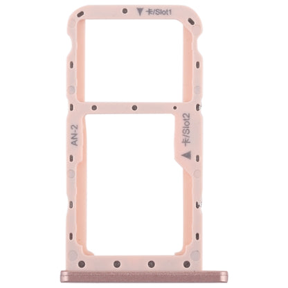 SIM Card Tray + SIM Card Tray / Micro SD Card for Huawei P20 Lite / Nova 3e (Pink) - Card Socket by buy2fix | Online Shopping UK | buy2fix