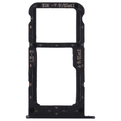 SIM Card Tray + SIM Card Tray / Micro SD Card for Huawei Honor 9 Lite(Black) - Card Tray by buy2fix | Online Shopping UK | buy2fix