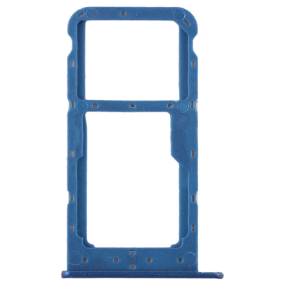 SIM Card Tray + SIM Card Tray / Micro SD Card for Huawei Honor 9 Lite(Blue) - Card Tray by buy2fix | Online Shopping UK | buy2fix