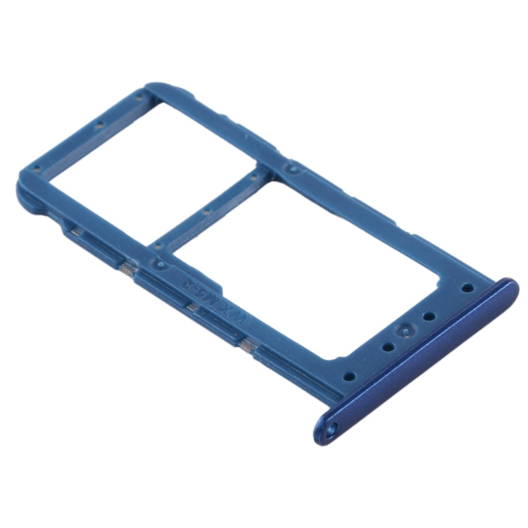 SIM Card Tray + SIM Card Tray / Micro SD Card for Huawei Honor 9 Lite(Blue) - Card Tray by buy2fix | Online Shopping UK | buy2fix