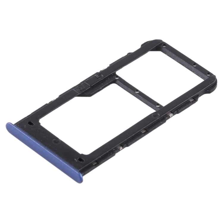 SIM Card Tray + SIM Card Tray / Micro SD Card for Huawei P smart (Enjoy 7S) (Blue) by buy2fix