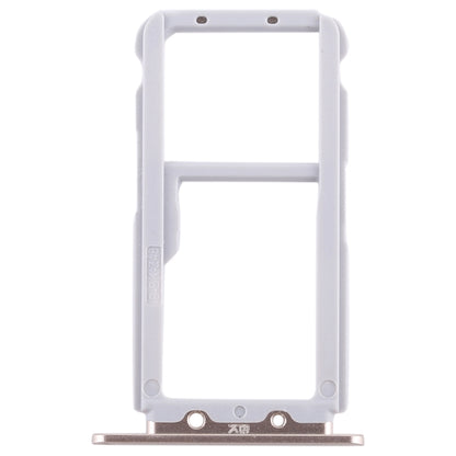 SIM Card Tray + SIM Card Tray / Micro SD Card for Huawei Honor View 10 / V10(Gold) by buy2fix