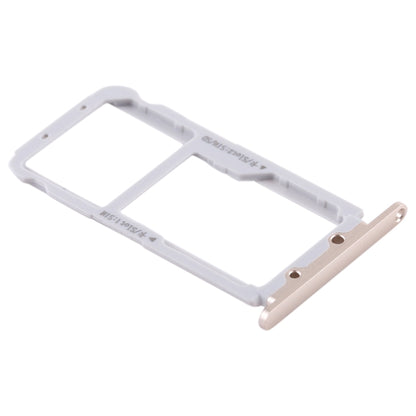 SIM Card Tray + SIM Card Tray / Micro SD Card for Huawei Honor View 10 / V10(Gold) by buy2fix