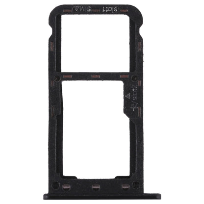 SIM Card Tray + SIM Card Tray / Micro SD Card for Huawei Enjoy 7 (Black) by buy2fix