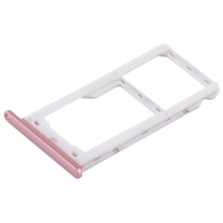 SIM Card Tray + SIM Card Tray / Micro SD Card for Huawei Enjoy 7 (Pink) by buy2fix