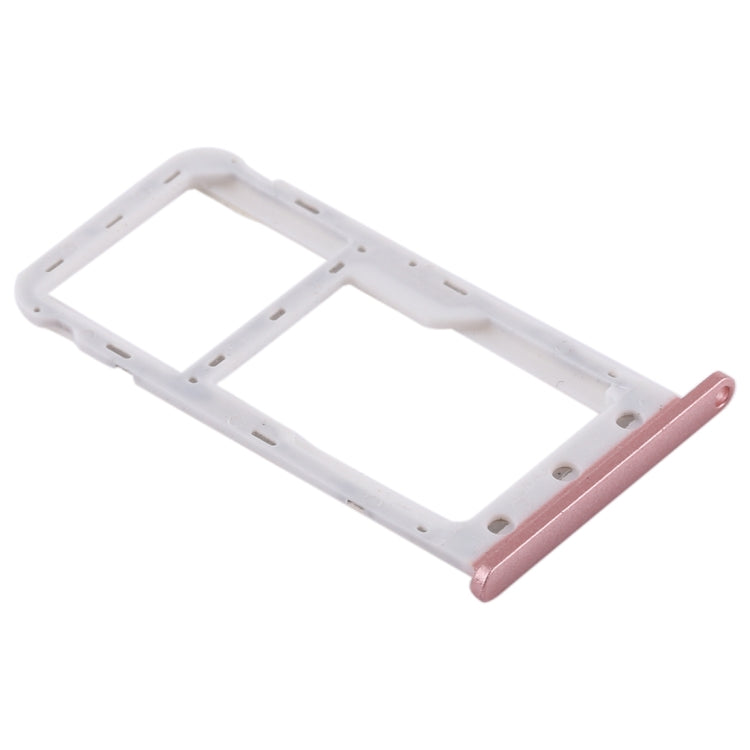 SIM Card Tray + SIM Card Tray / Micro SD Card for Huawei Enjoy 7 (Pink) by buy2fix