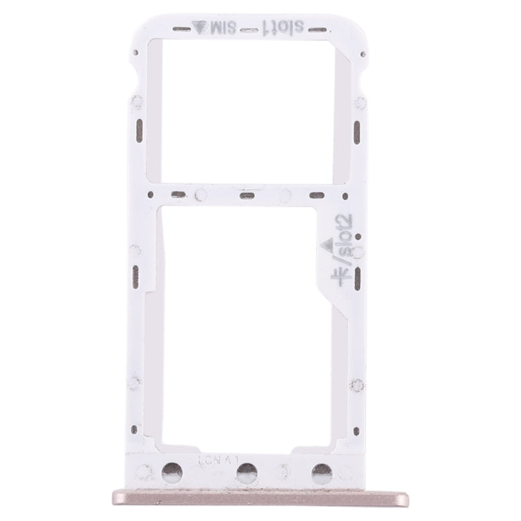SIM Card Tray + SIM Card Tray / Micro SD Card for Huawei Enjoy 7 (Gold) by buy2fix