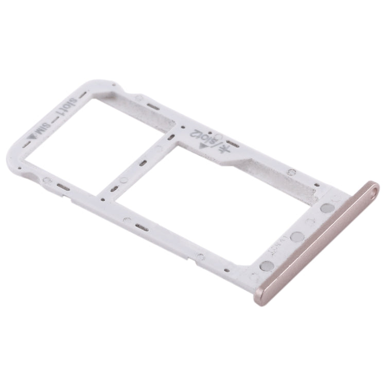 SIM Card Tray + SIM Card Tray / Micro SD Card for Huawei Enjoy 7 (Gold) by buy2fix