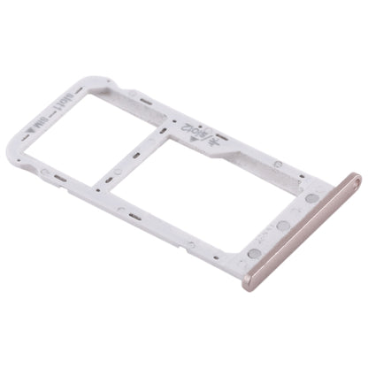 SIM Card Tray + SIM Card Tray / Micro SD Card for Huawei Enjoy 7 (Gold) by buy2fix