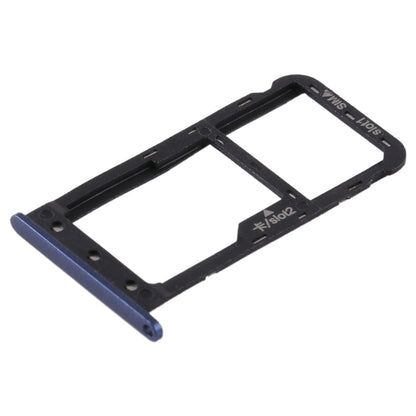 SIM Card Tray + SIM Card Tray / Micro SD Card for Huawei Enjoy 7 (Blue) by buy2fix