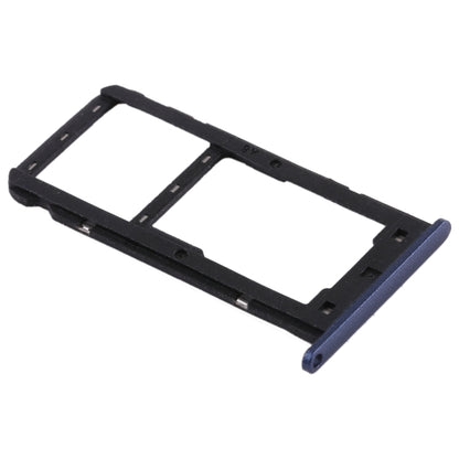 SIM Card Tray + SIM Card Tray / Micro SD Card for Huawei Enjoy 7 (Blue) by buy2fix