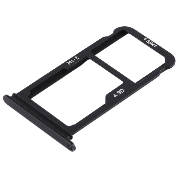 SIM Card Tray + SIM Card Tray / Micro SD Card for Huawei Mate 10 (Black) by buy2fix