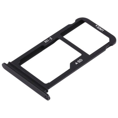 SIM Card Tray + SIM Card Tray / Micro SD Card for Huawei Mate 10 (Black) by buy2fix