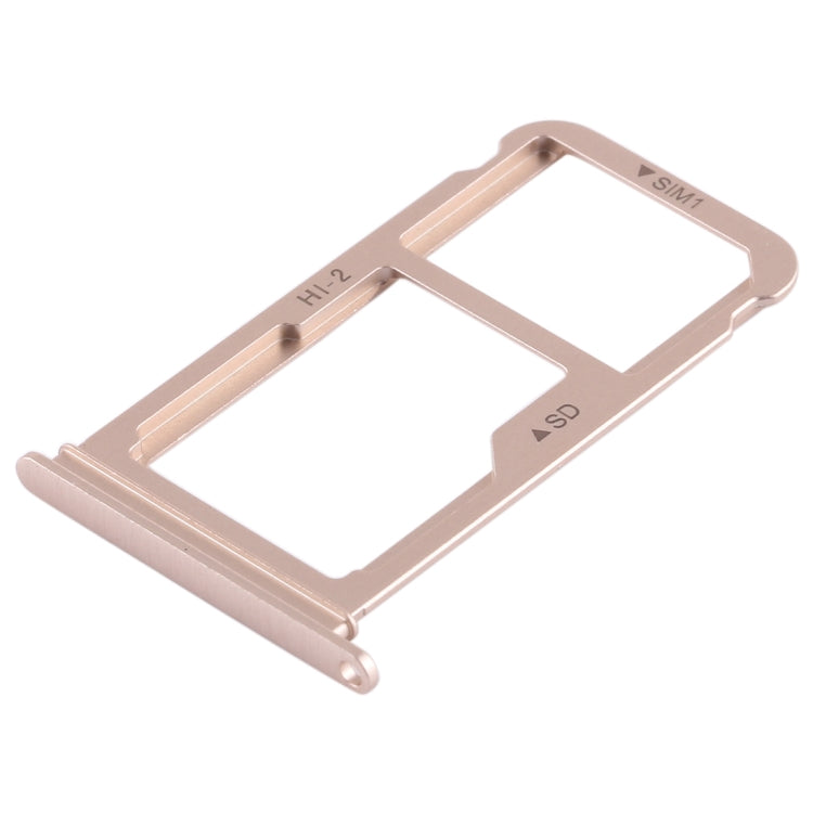 SIM Card Tray + SIM Card Tray / Micro SD Card for Huawei Mate 10 (Gold) by buy2fix
