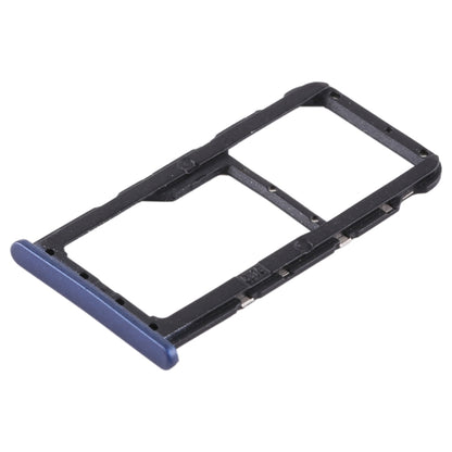 SIM Card Tray + SIM Card Tray / Micro SD Card for Huawei Maimang 6(Blue) by buy2fix