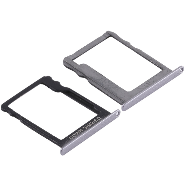 SIM Card Tray + SIM Card Tray / Micro SD Card for Huawei Enjoy 5s (Grey) by buy2fix