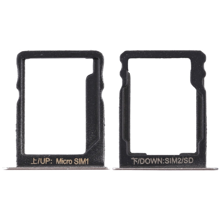 SIM Card Tray + SIM Card Tray / Micro SD Card for Huawei Enjoy 5s (Gold) by buy2fix