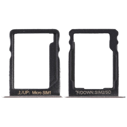 SIM Card Tray + SIM Card Tray / Micro SD Card for Huawei Enjoy 5s (Gold) by buy2fix