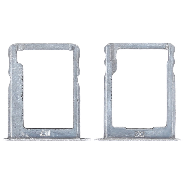 SIM Card Tray + SIM Card Tray / Micro SD Card for Huawei Enjoy 5s (Silver) by buy2fix