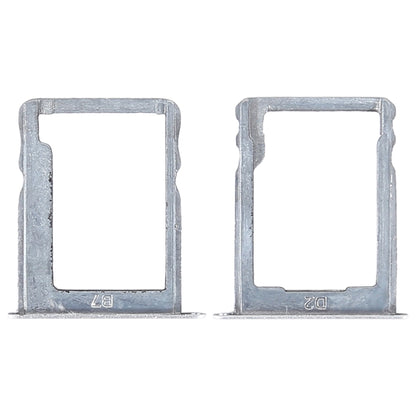 SIM Card Tray + SIM Card Tray / Micro SD Card for Huawei Enjoy 5s (Silver) by buy2fix