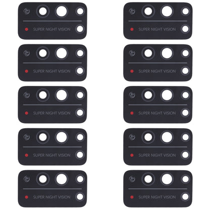 For Huawei Honor X10 5G 10pcs Back Camera Lens - Camera Series by buy2fix | Online Shopping UK | buy2fix