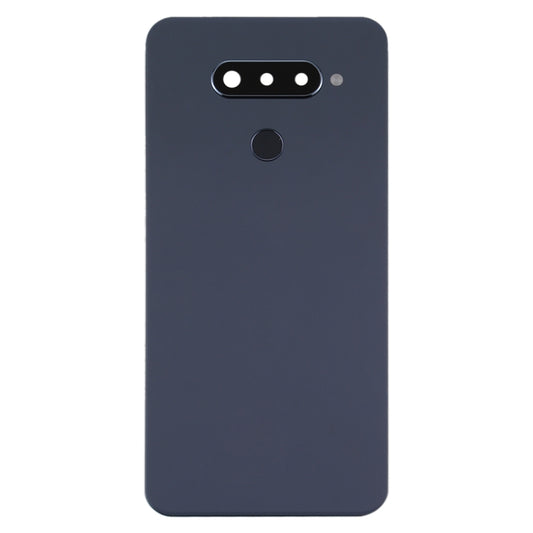 Original Battery Back Cover with Camera Lens Cover for LG Q70 / LM-Q730N(KR Version)(Black) - For LG by buy2fix | Online Shopping UK | buy2fix