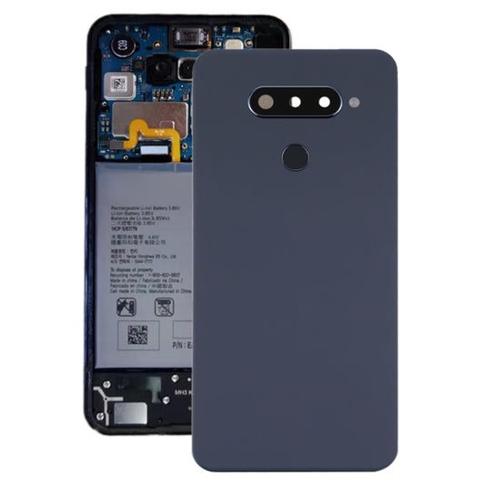 Original Battery Back Cover with Camera Lens Cover for LG Q70 / LM-Q730N(KR Version)(Black) - For LG by buy2fix | Online Shopping UK | buy2fix