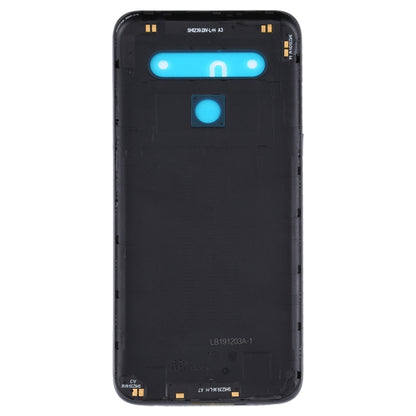 Battery Back Cover for LG Q61(Black) - For LG by buy2fix | Online Shopping UK | buy2fix