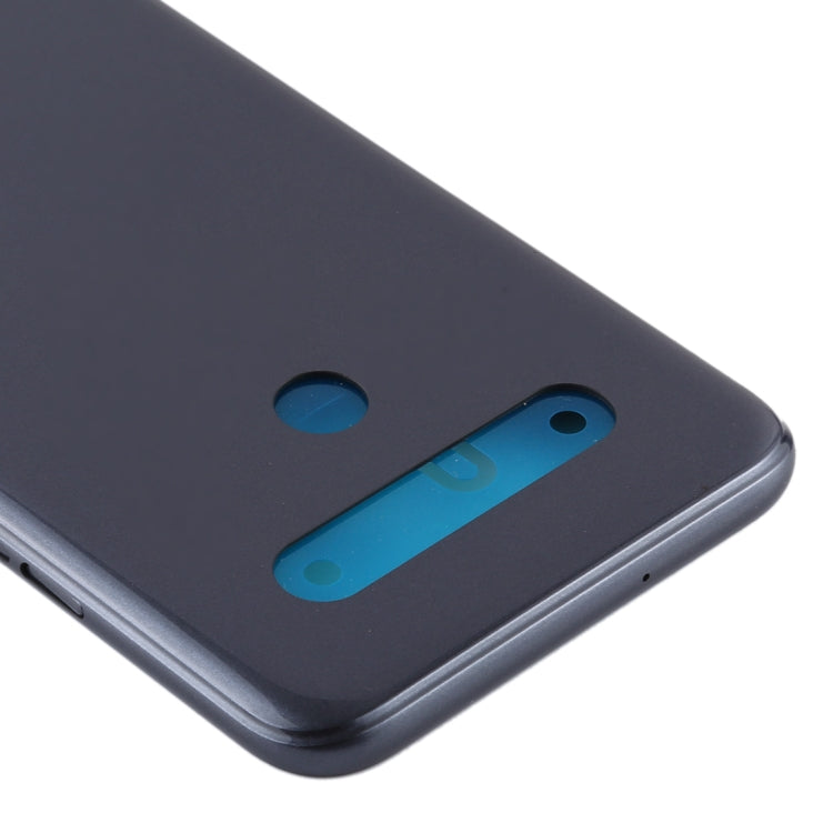 Battery Back Cover for LG Q61(Black) - For LG by buy2fix | Online Shopping UK | buy2fix