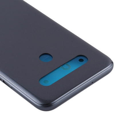 Battery Back Cover for LG Q61(Black) - For LG by buy2fix | Online Shopping UK | buy2fix