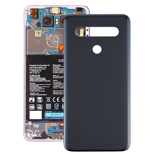 Battery Back Cover for LG Q51 / LM-Q510N(Black) - For LG by buy2fix | Online Shopping UK | buy2fix