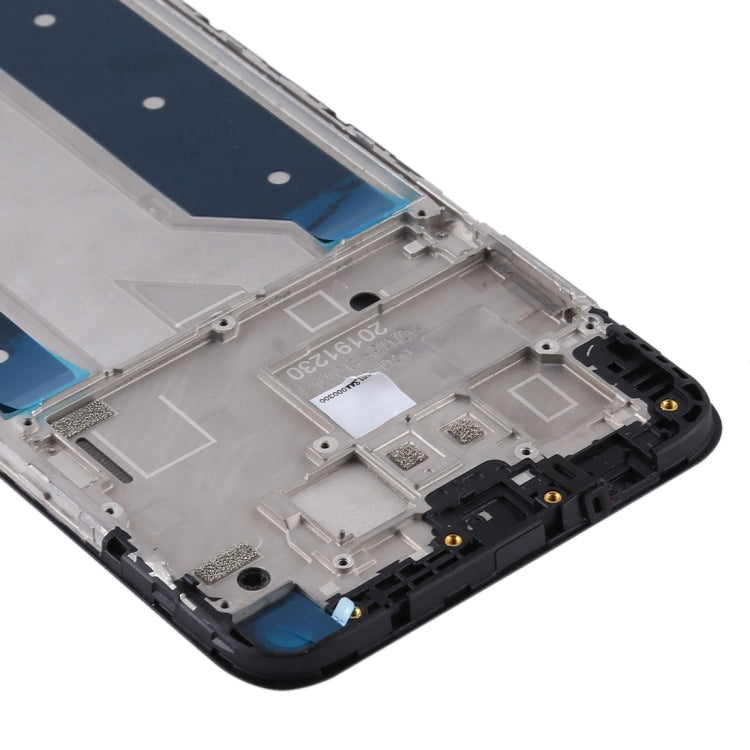 Middle Frame Bezel Plate for LG Q61 (Black) - For LG by buy2fix | Online Shopping UK | buy2fix