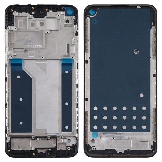 Middle Frame Bezel Plate for LG Q61 (Black) - For LG by buy2fix | Online Shopping UK | buy2fix