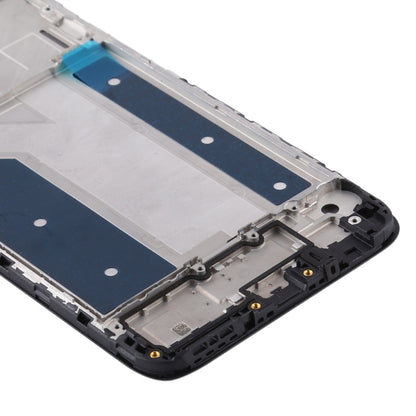 Middle Frame Bezel Plate for LG Q61 (Black) - For LG by buy2fix | Online Shopping UK | buy2fix