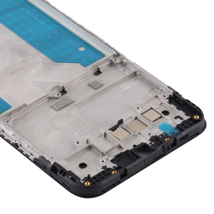 Middle Frame Bezel Plate for LG Q51 / LM-Q510N (Black) - For LG by buy2fix | Online Shopping UK | buy2fix